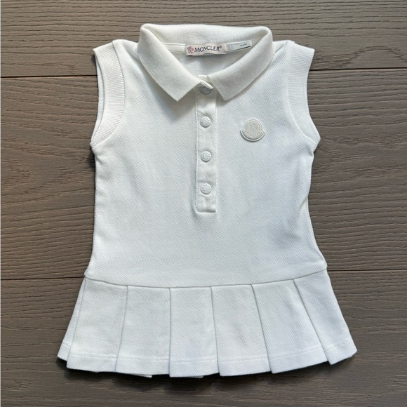 Moncler Baby Cotton Blend Dress